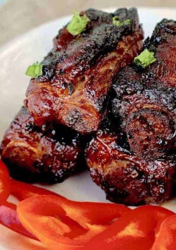 Air fryer Chinese style spareribs