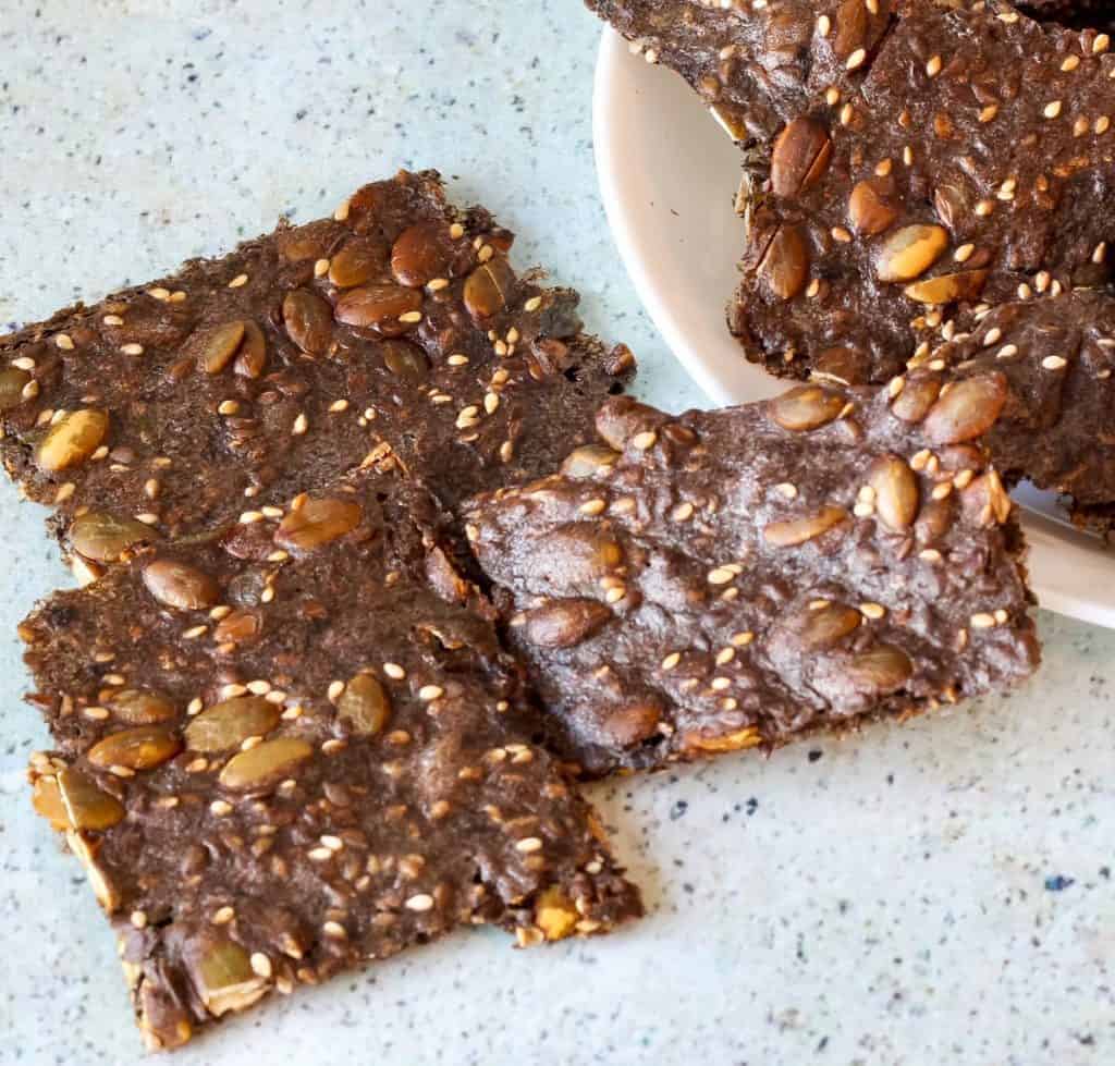 Keto Low Carb Crackers with Seeds – Two Sleevers