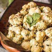 Air Fryer Roasted Cauliflower