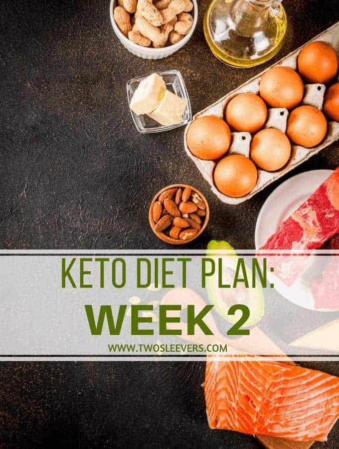 Plan de la Dieta Cetogénica Semana 2