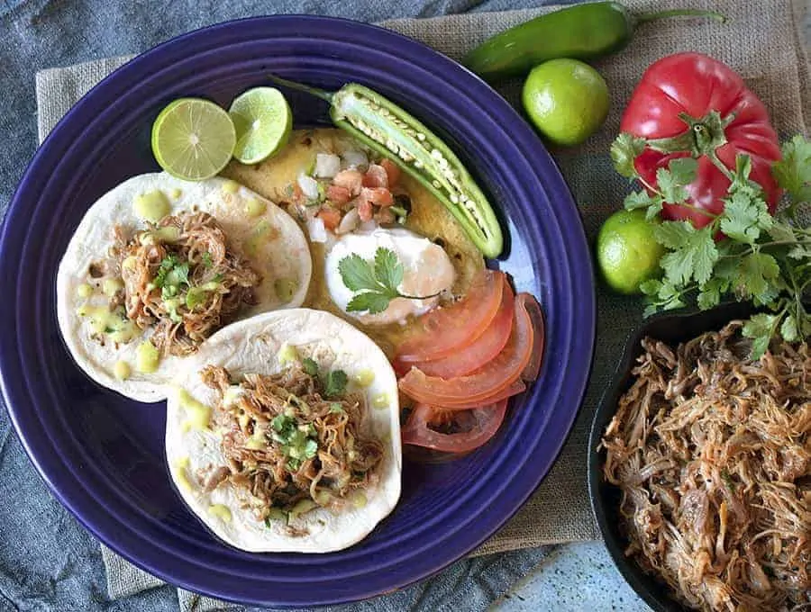 Instant Pot Mexican Pulled Pork Tacos