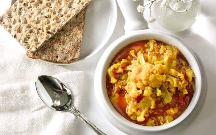 Spicy Cauliflower Soup