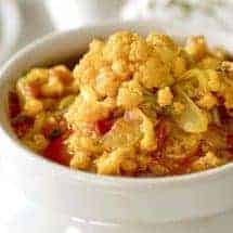Spicy Cauliflower Soup