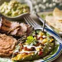 Air Fried Chile Relleno