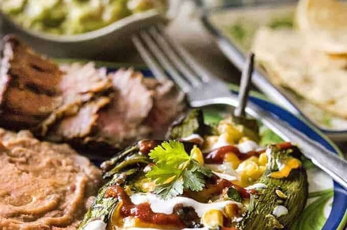 Air Fried Chile Relleno