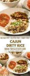Instant Pot Cajun Dirty Rice