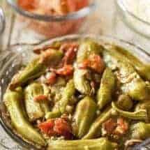 Okra Tomato Stew