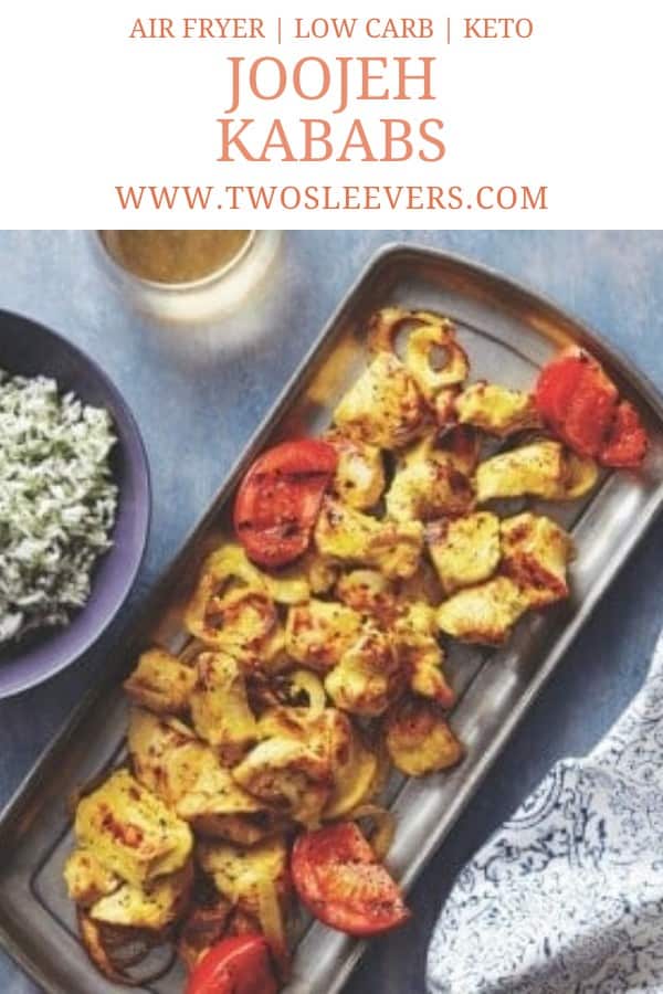 Persian Chicken Kabob | Joojeh Kababs Air Fryer Recipe You'll Love