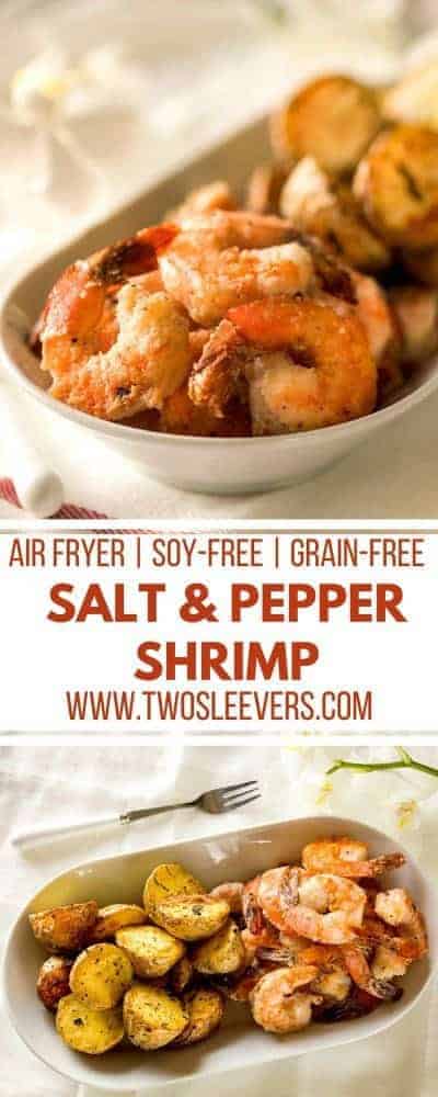 Air Fried Salt and Pepper Shrimp | The perfect way to cook shrimp!