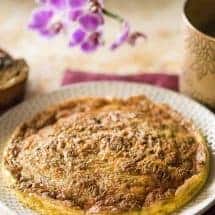Air Fried Herb and Cheese Frittata