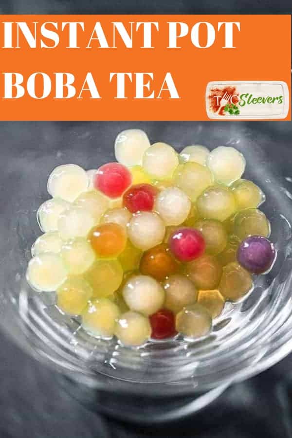 Instant Pot Bubble Tea the EASIEST Iced Boba Tea Recipe!