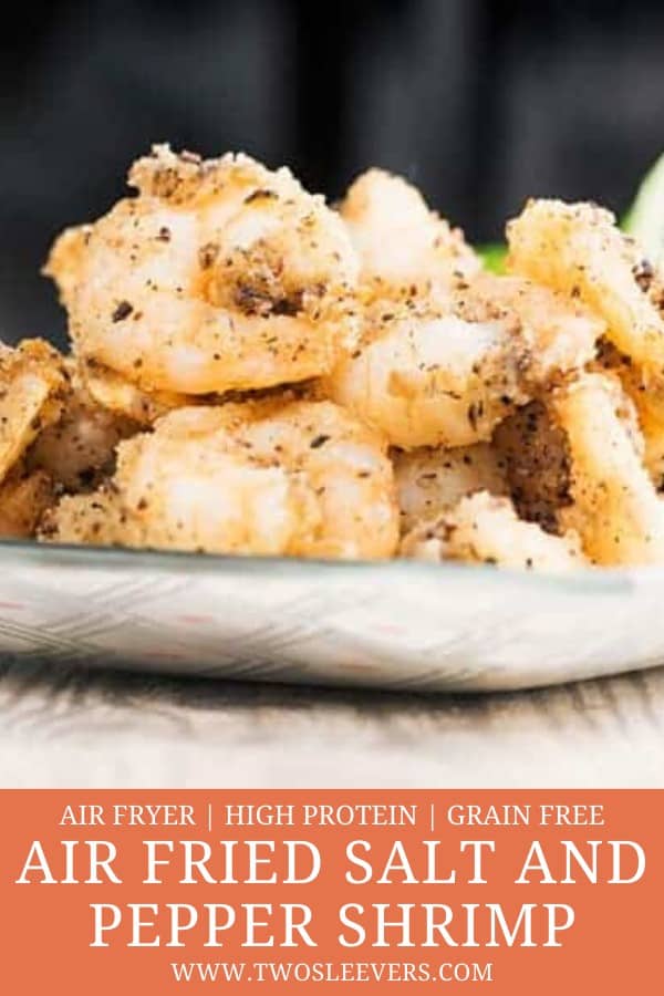 Air Fried Shrimp Salt and Pepper Shrimp The perfect way to cook shrimp!