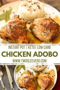 Instant Pot Chicken Adobo Filipino Chicken Adobo