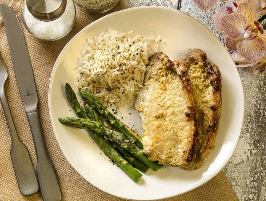 Honey Mustard Pork Chops