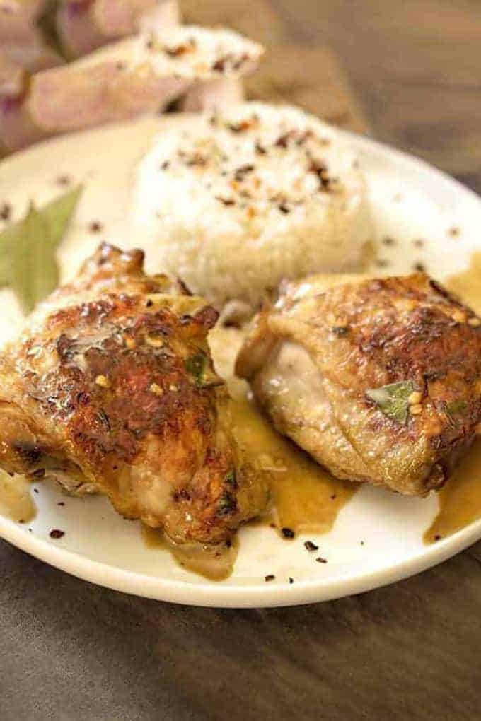 Instant Pot Chicken Adobo | Filipino Chicken Adobo