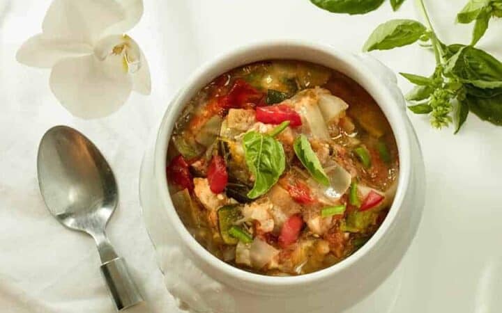 Low Carb Eggplant Stew