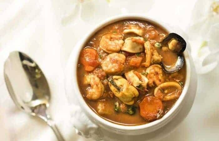 Seafood Cioppino Stew