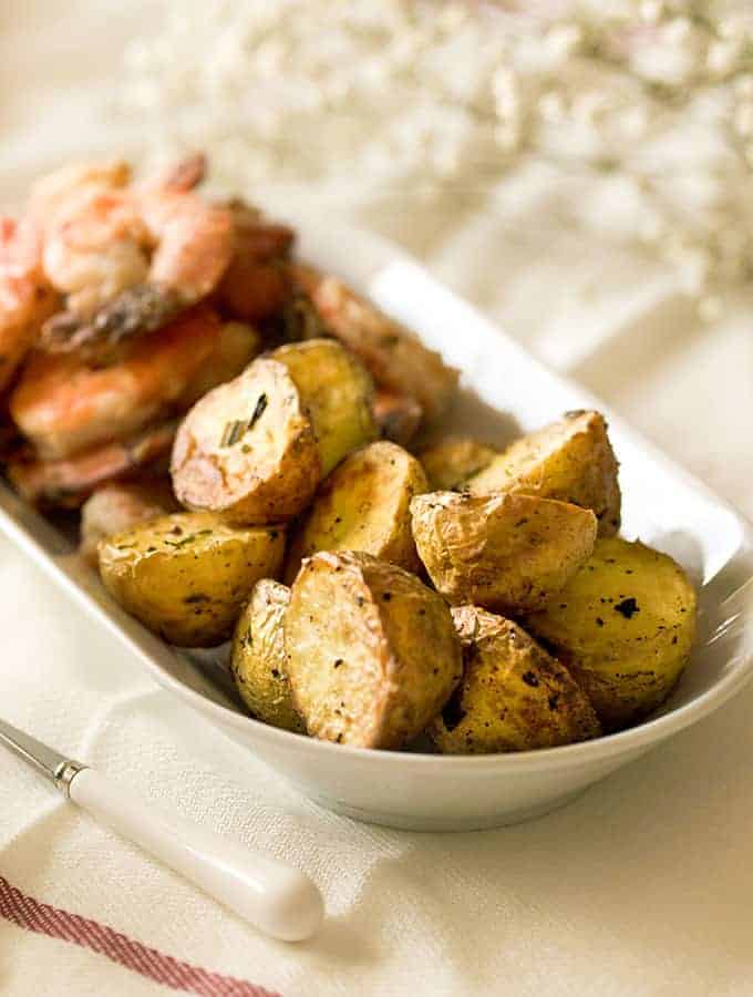 Rosemary Roasted Potatoes | Air Fryer Potatoes 