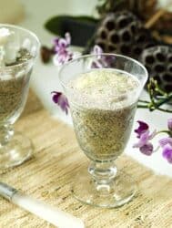 Almond pudding