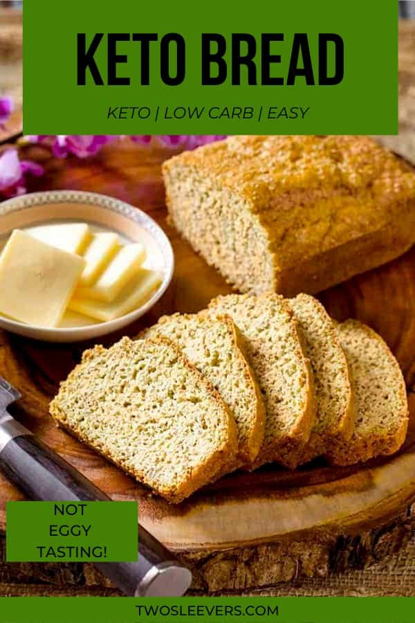 Keto Bread Recipe | Low Carb Bread | Easy Homemade Bread