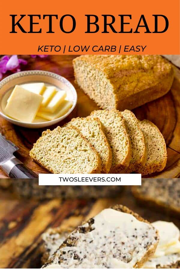 Keto Bread Recipe | Low Carb Bread | Easy Homemade Bread
