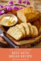 Keto Bread Recipe | Low Carb Bread | Easy Homemade Bread