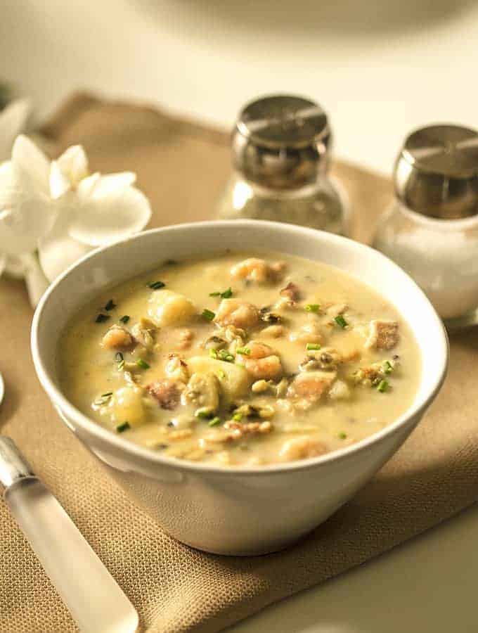 New England Clam Chowder - Jo Cooks