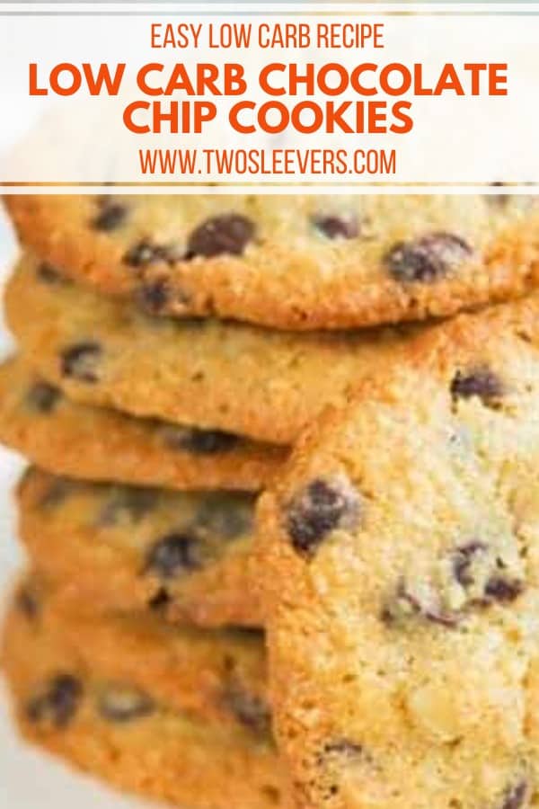 Low Carb Chocolate Chip Cookies | Delicious Low Carb Cookie Recipe