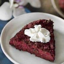 Blackberry Coconut Bake