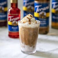 Keto Caramel Macchiato sideways