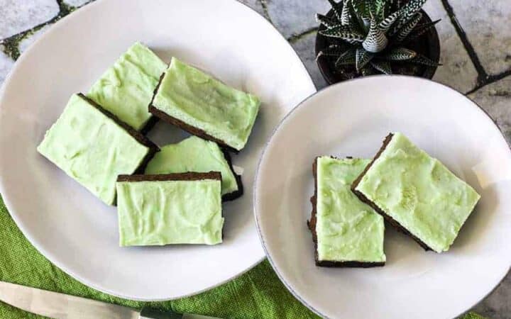 Keto Mint brownies
