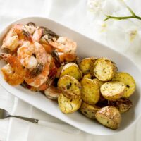 Rosemary Roasted Potatoes Wide