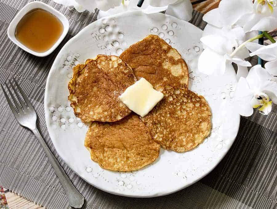 Keto Silver Dollar Pancakes