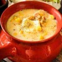 Instant Pot Creamed Corn Chowder