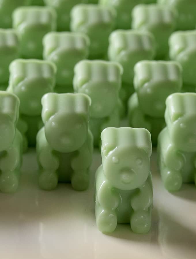 2 Gummy Bear Molds - Peace Love and Low Carb