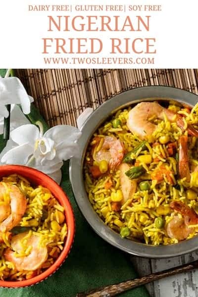 Nigerian Fried Rice | Instant Pot Recipe - TwoSleevers