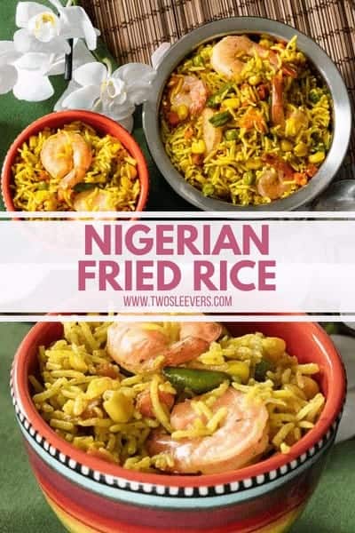 Nigerian Fried Rice | Instant Pot Recipe - TwoSleevers