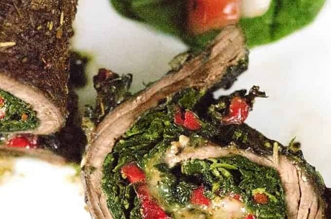 Italian Stuffed Steak Rolls