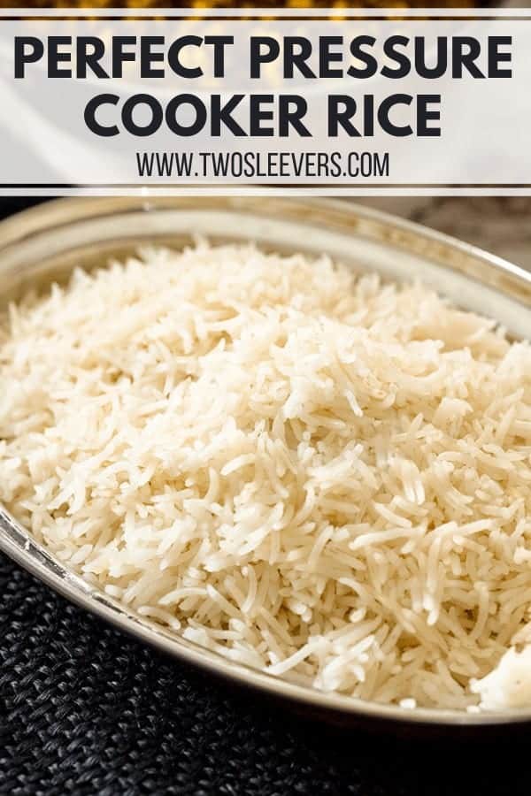 Perfect Pressure Cooker Rice Instant Pot Rice Cooking