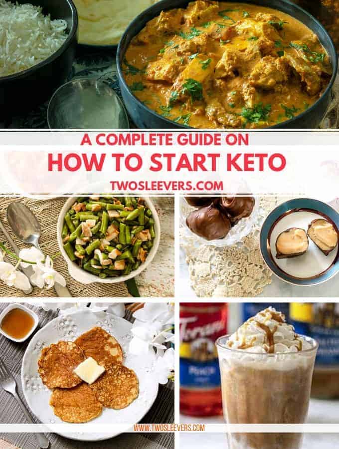 Different types of food titled A Complete Guide on How to Start Keto.