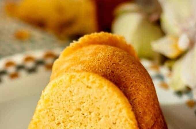Keto Lemon Pound Cake