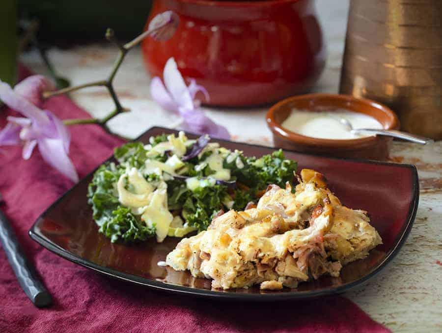 Chicken Cordon Bleu Casserole