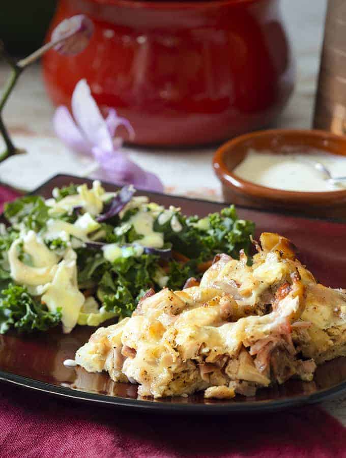 Chicken Cordon Bleu Casserole