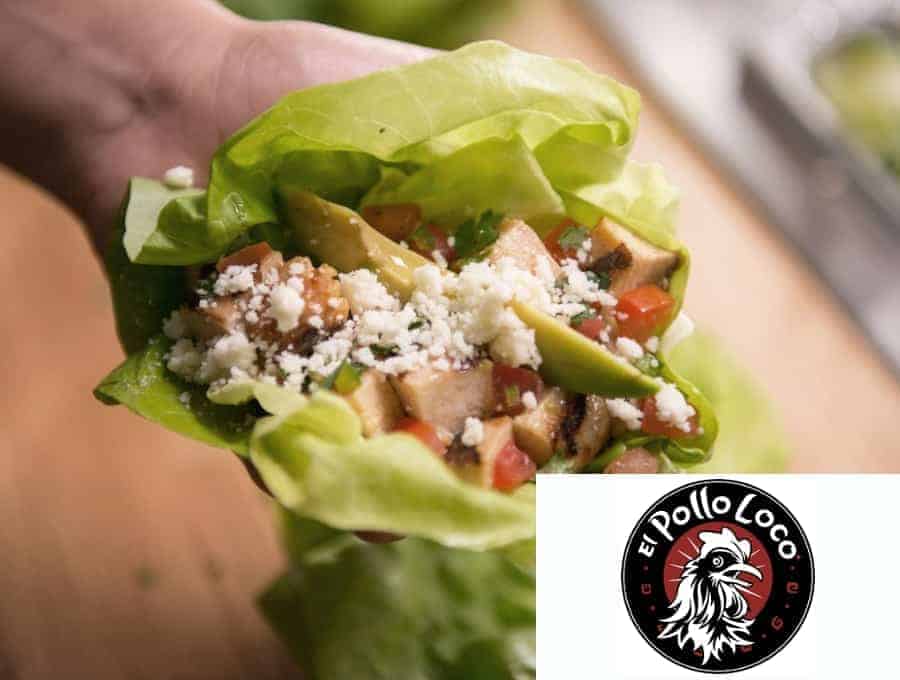 El Pollo Loco Lettuce Taco