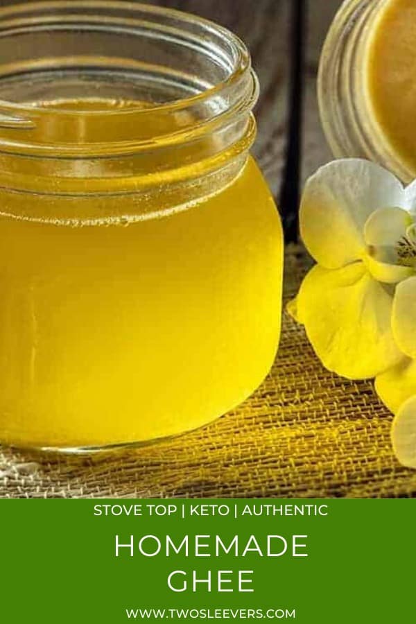 How To Make Ghee Authentic Homemade Ghee Recipe