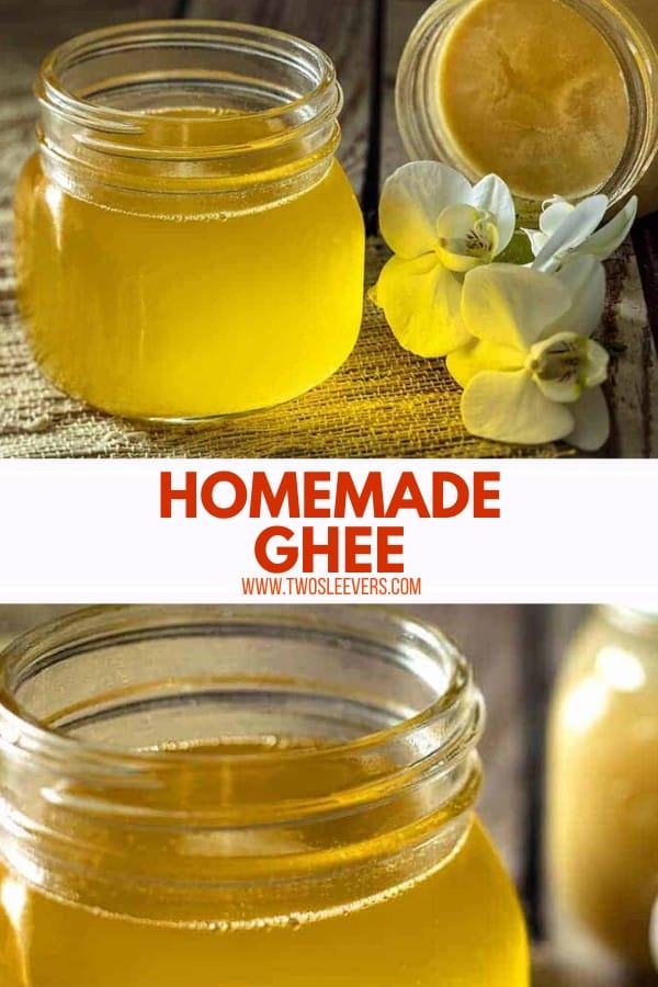 How To Make Ghee Authentic Homemade Ghee Recipe