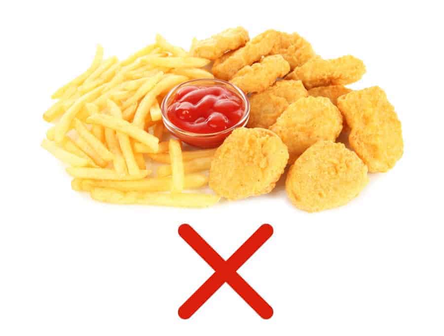 No Fried Foods