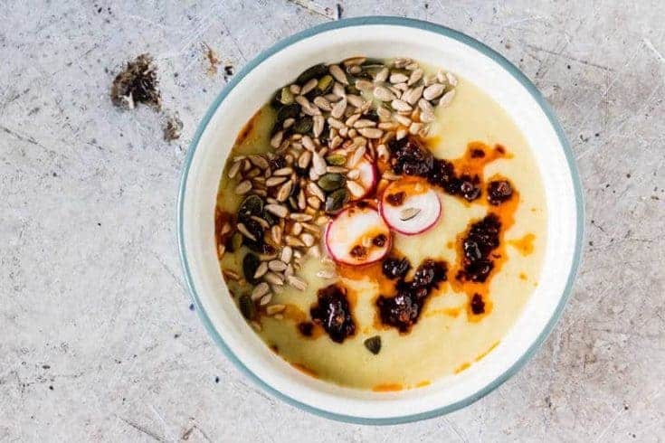Instant Pot Potato Soup {Vegan, Gluten-Free}