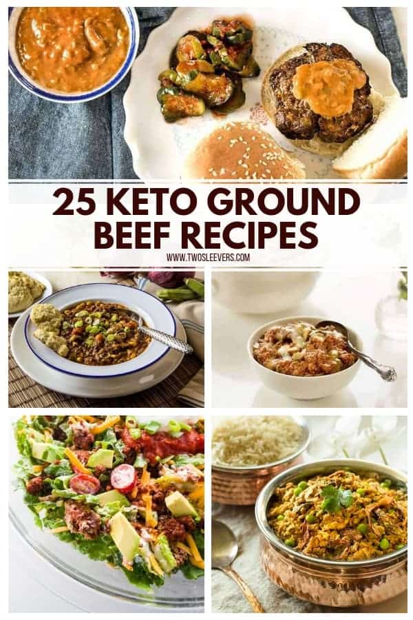 25 Keto Ground Beef Recipes | Low Carb Ground Beef Recipes