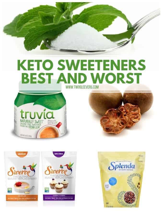 Keto Sweeteners- the BEST and WORST options! Let me help you decide!